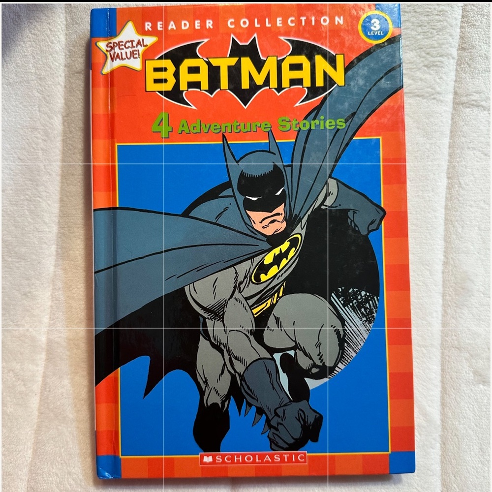 Batman 4 stories reader level 3 hardcover